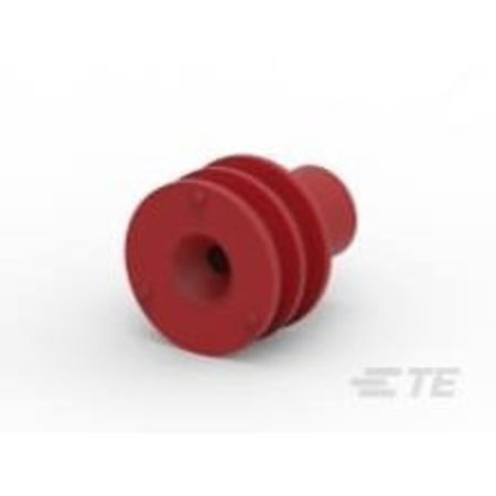 TE CONNECTIVITY 106100=GROMMET RED 1-1437713-2